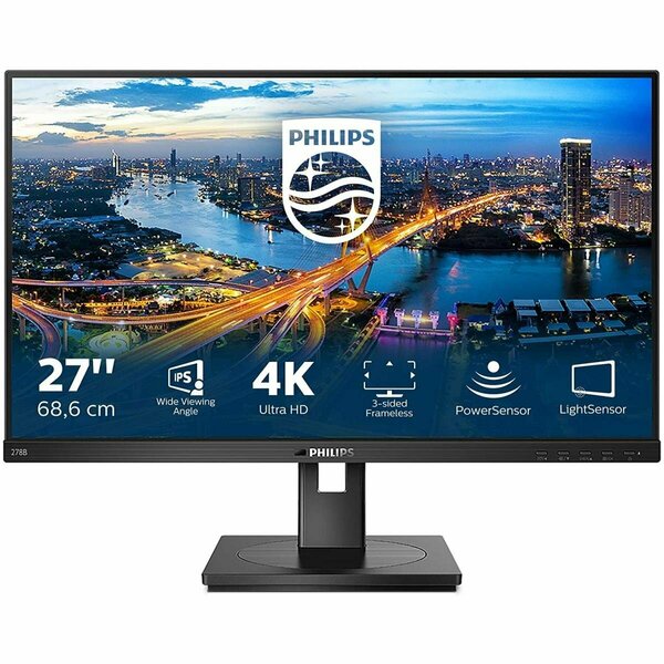 Abacus 27 in. LED UHD 3840 x 2160 Resolution Monitor with Sensor AB3448099